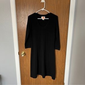 Black Neiman Marcus cashmere dress